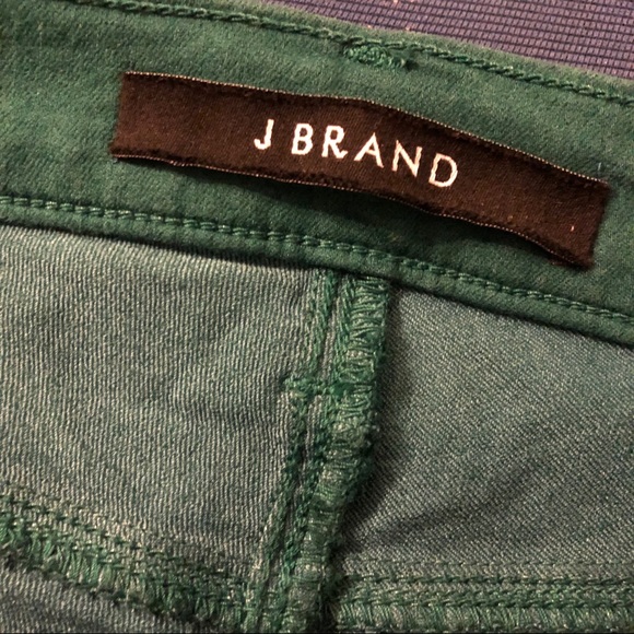 J Brand Indigo Green Wax Jeans - Picture 4 of 8